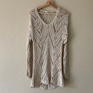LA Made Cream Knit Sweater